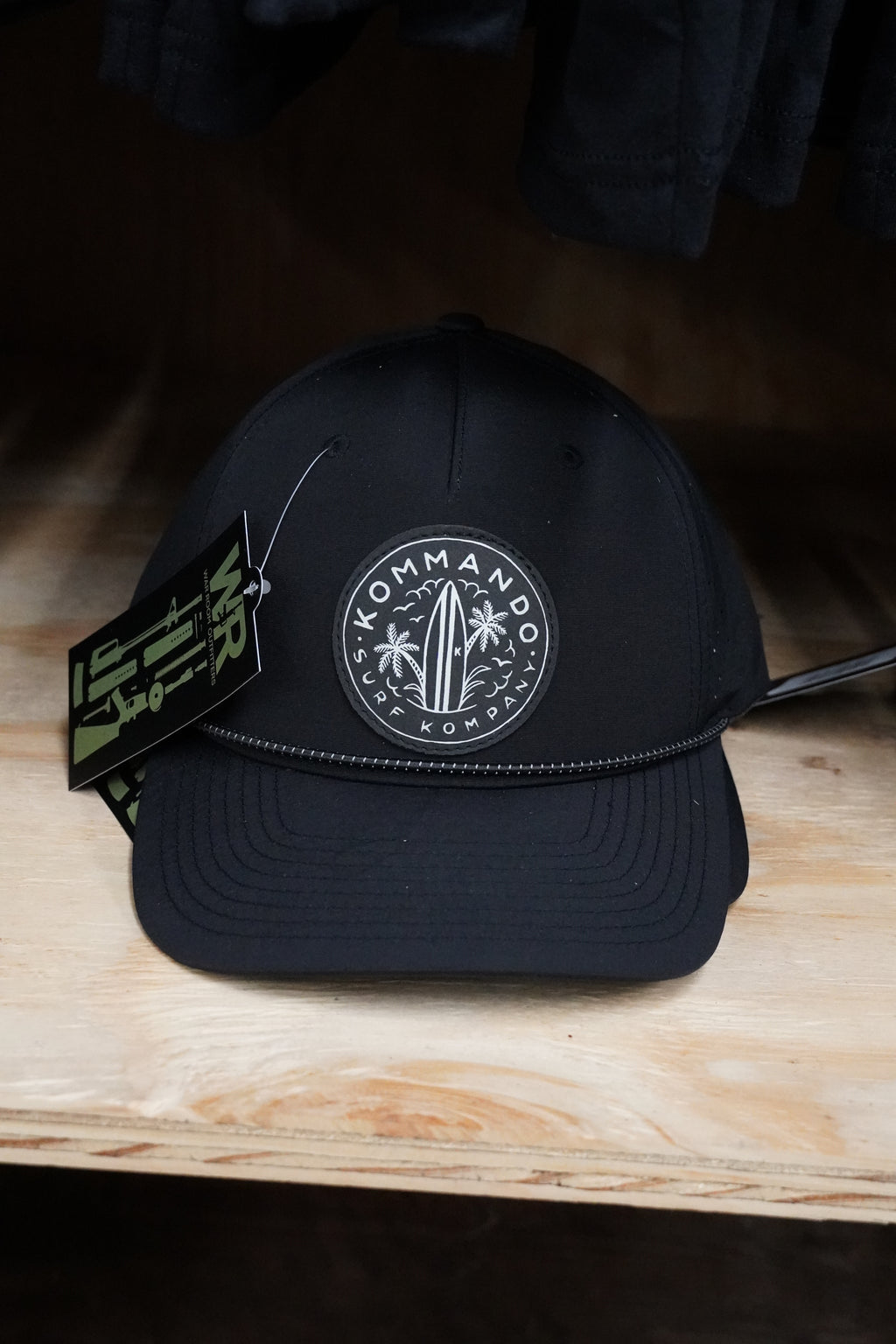 Medallion Laser Perf Rope Hat