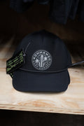 Medallion Laser Perf Rope Hat