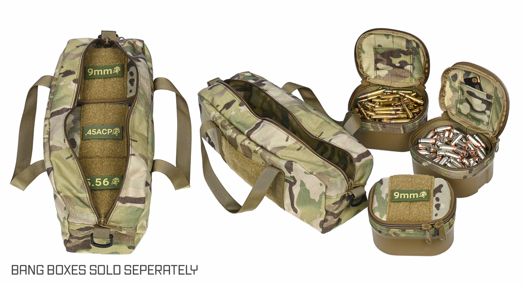 G-Code 3fer Firearm Gear & Ammo Range Bag