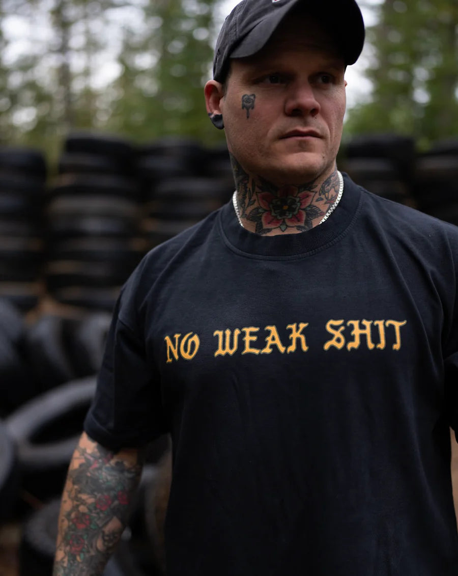 No Weak Shit Boxy T-Shirt - We Defy The Norm