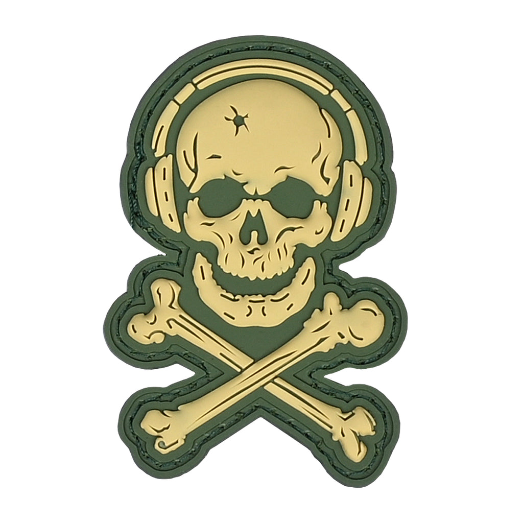 G-Code Cartoon Skull Guy Patch