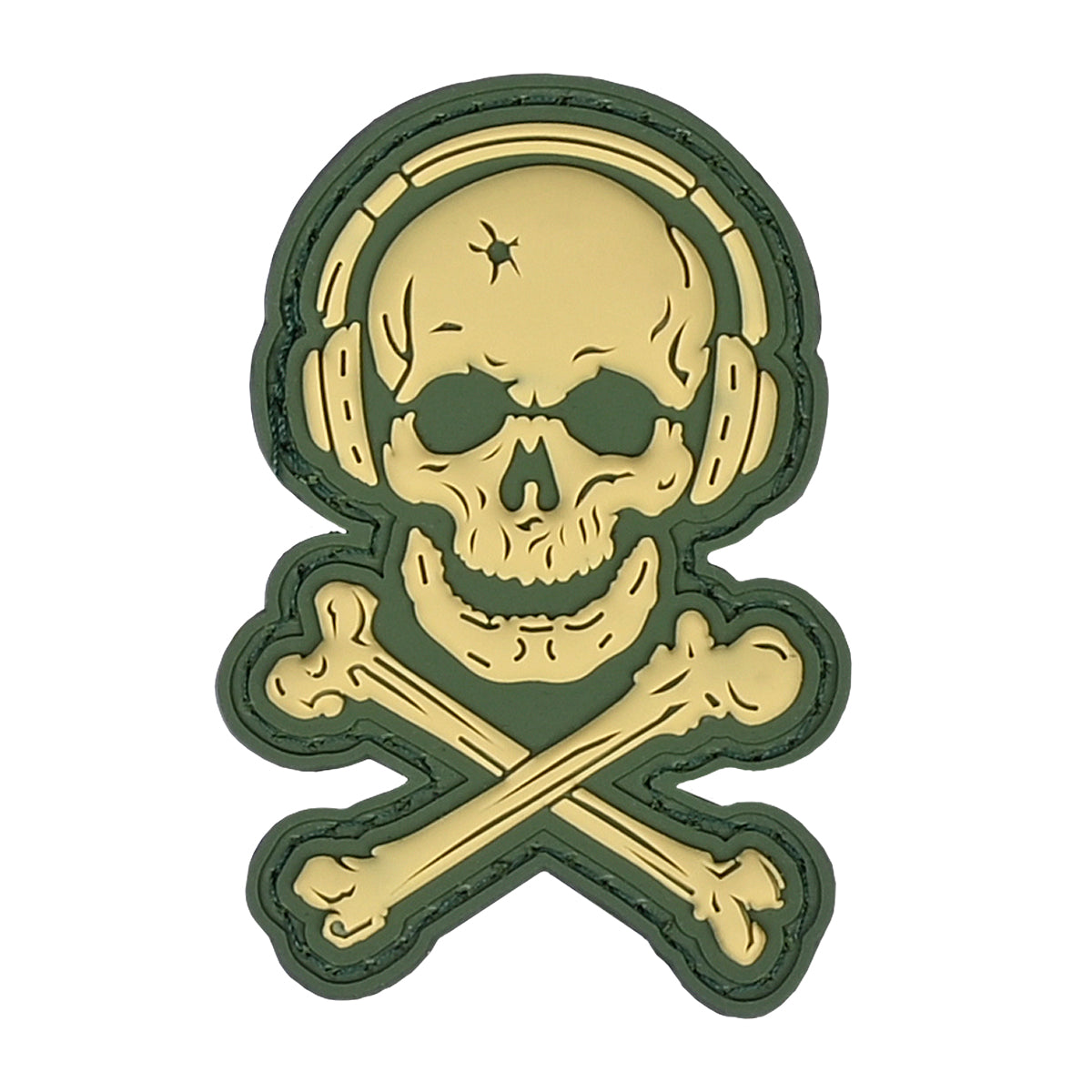 G-Code Cartoon Skull Guy Patch