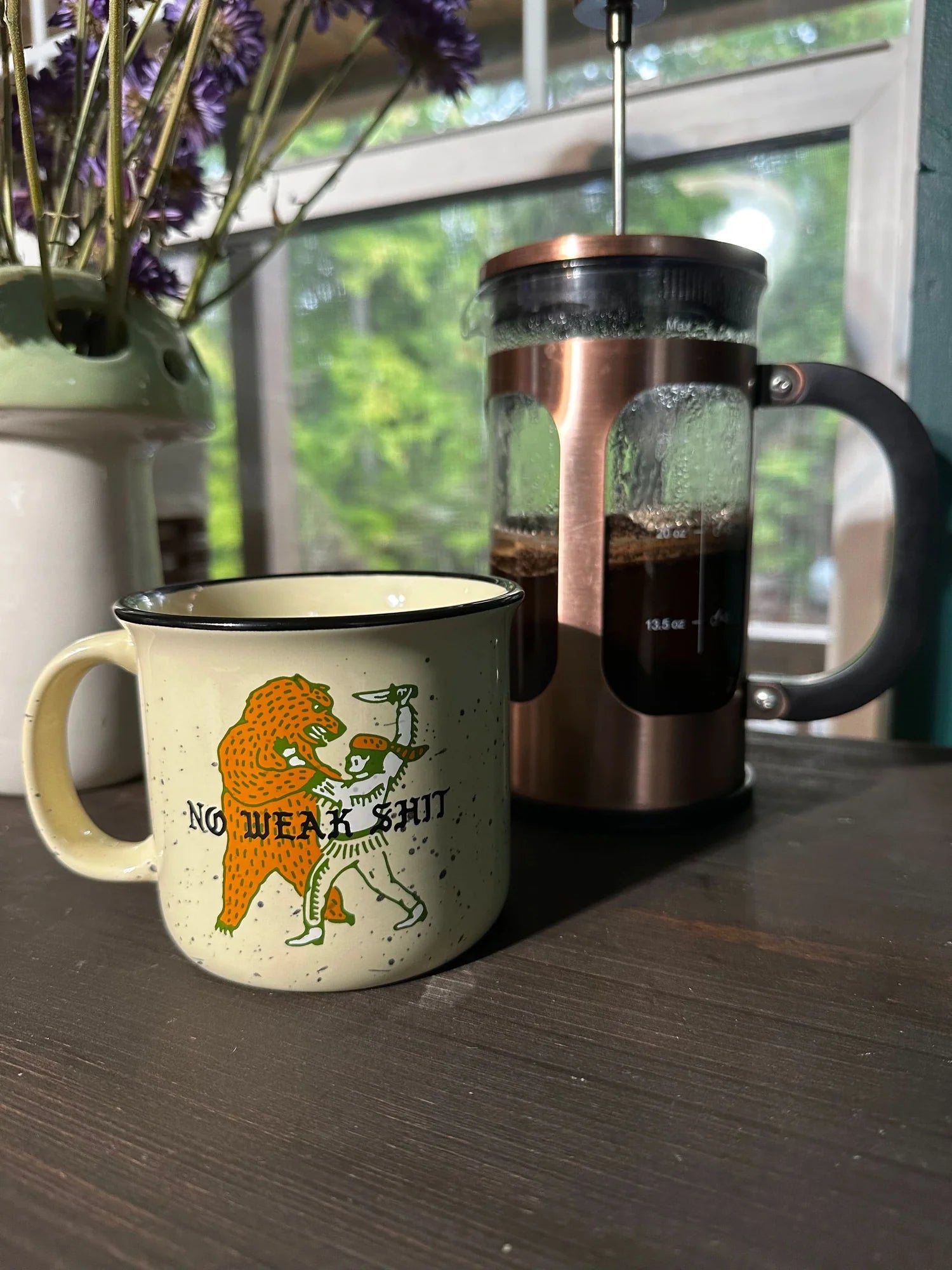 No Weak Shit Mug - We Defy The Norm