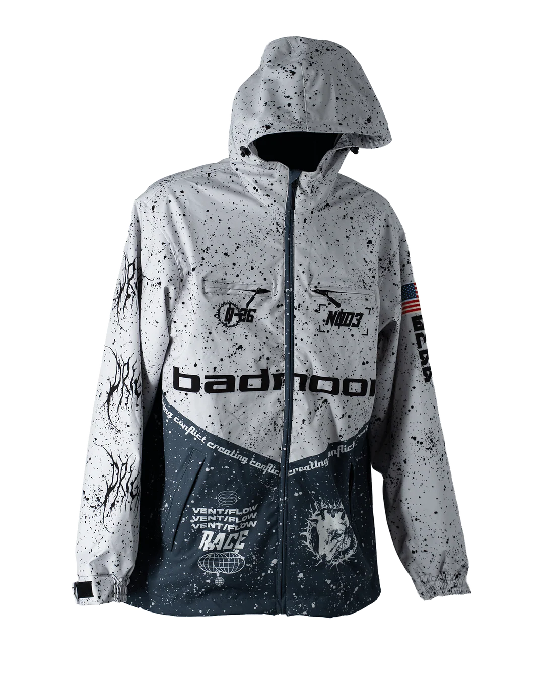 Bad Moon Print Press Gas Jacket