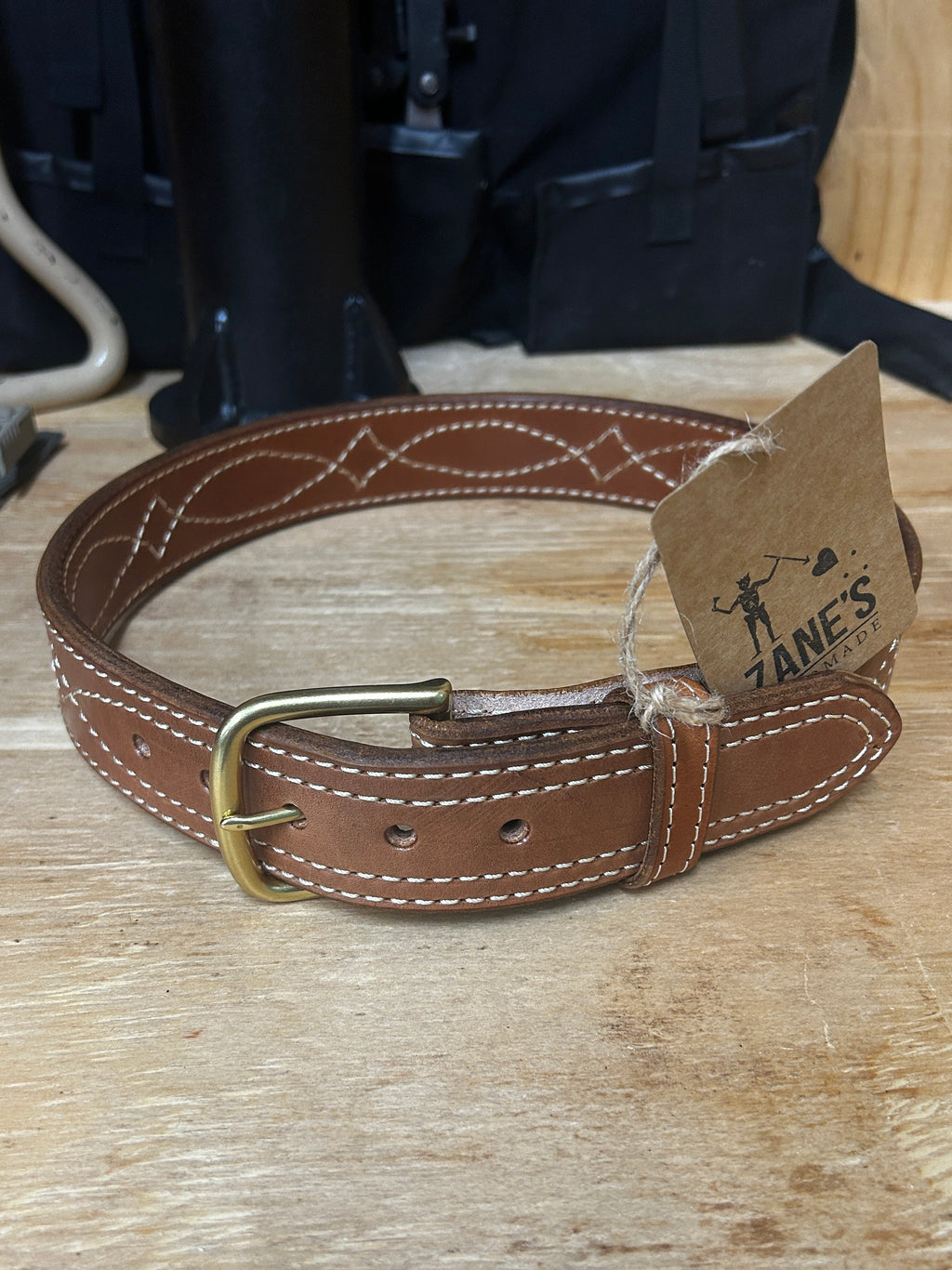 Zane’s Handmade Leather Gun Belt