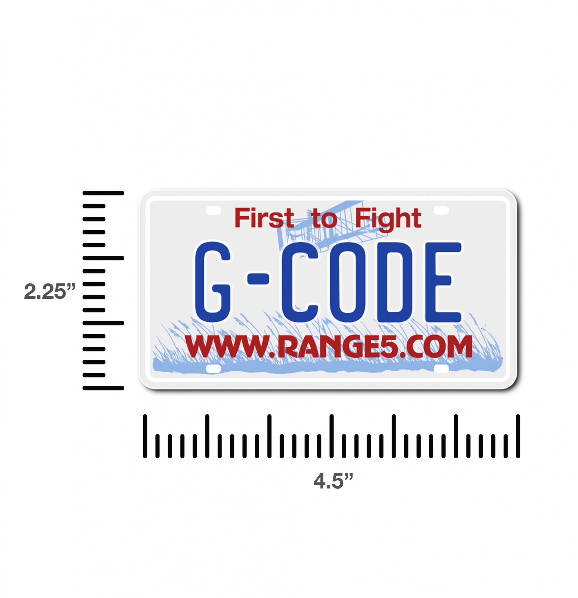 G-Code North Carolina Decal