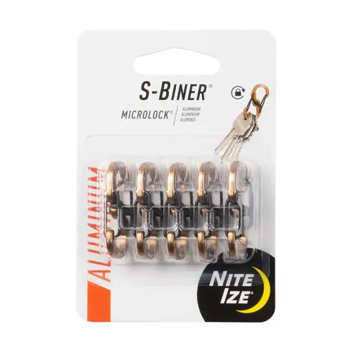 NITE IZE S-Biner Microlock (5-Pack)