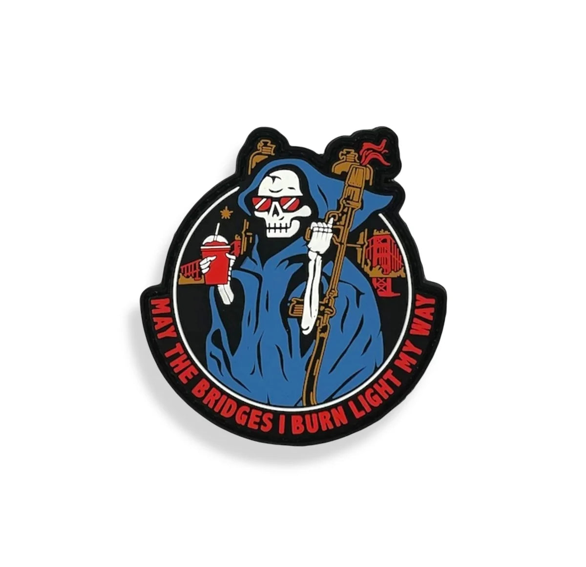Zippo Man Patch