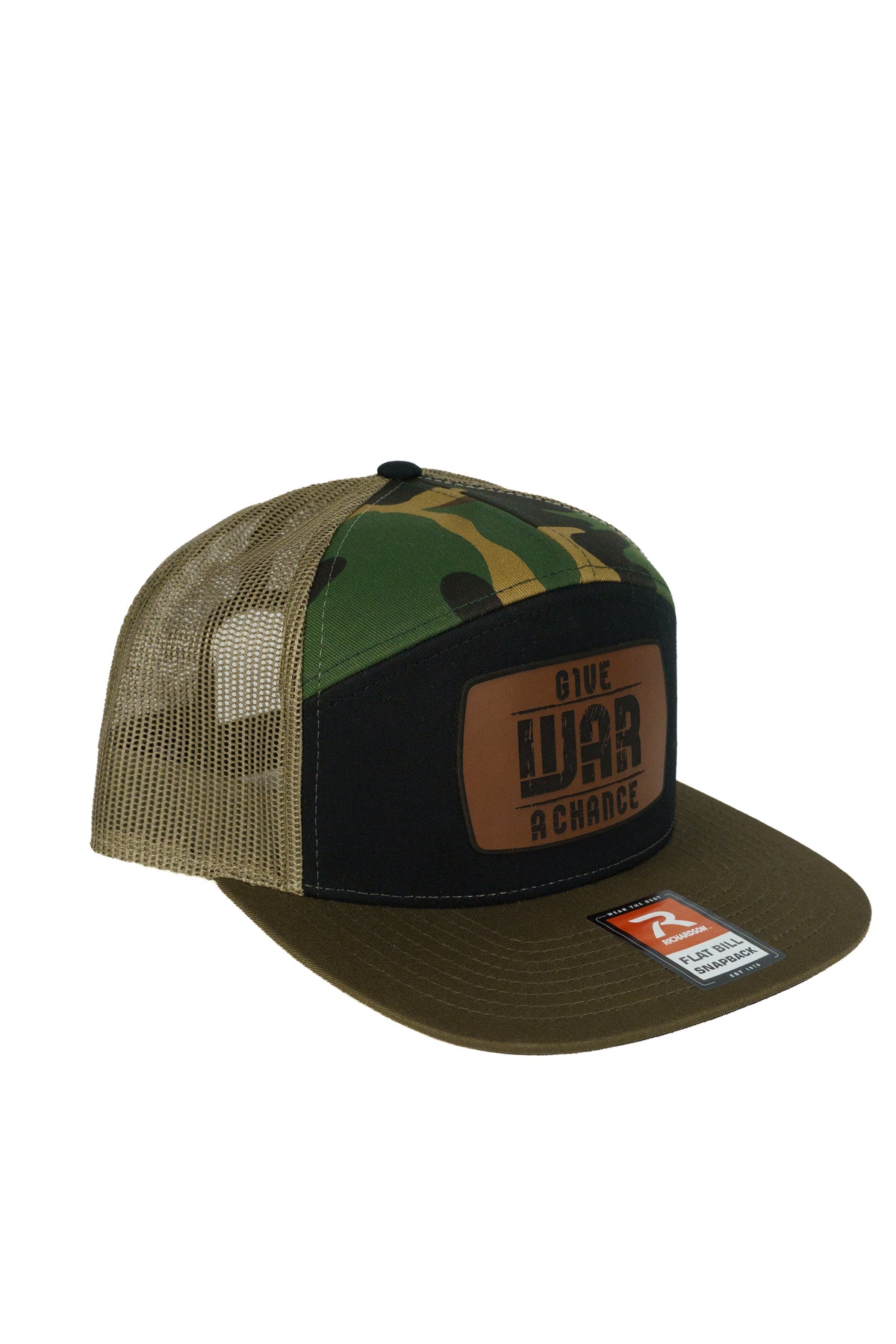 Give War a Chance | Richardson Flat Bill Snapback